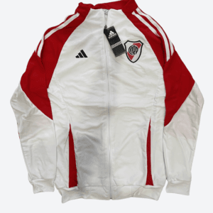 Campera River Plate blanca roja