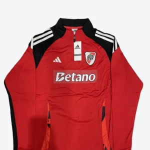 buzo entrenamiento river plate rojo