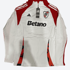buzo river plate blanco entrenamiento