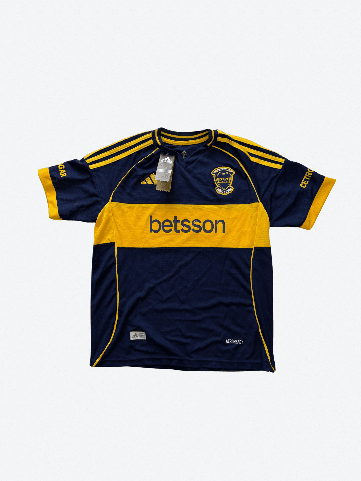camiseta boca titular betsson