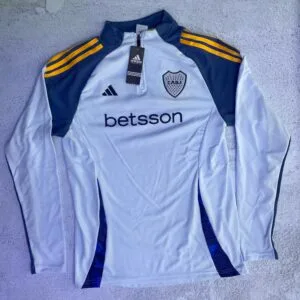 BUZO BOCA JUNIORS 2025 PREMIUM (BLANCO)