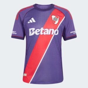 CAMISETA ALTERNATIVA RIVER PLATE 2026 (VIOLETA/ROJA)