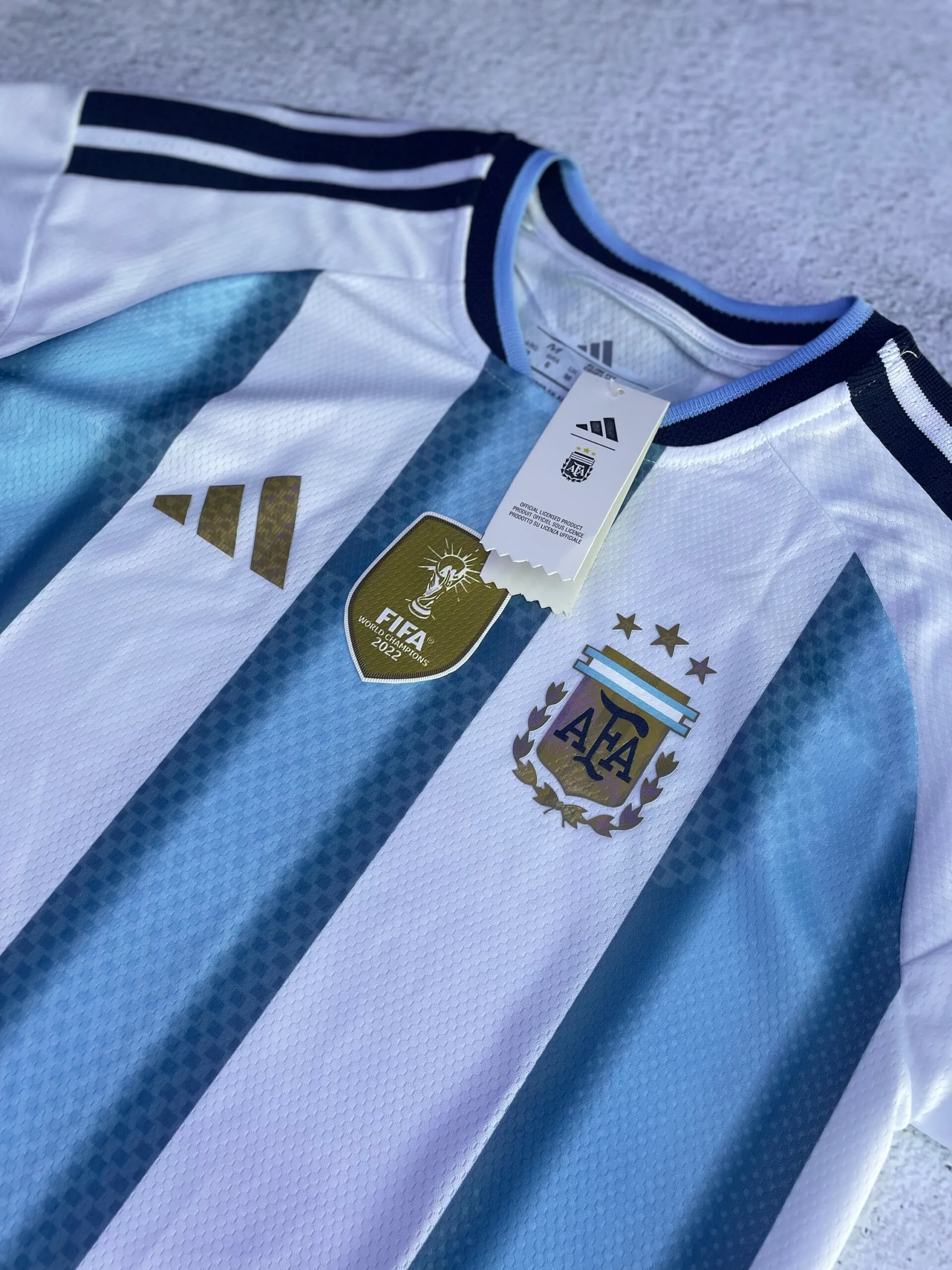 CAMISETA SELECCIÓN ARGENTINA TITULAR 3 ESTRELLAS (IMPORTADA) - Imagen 2