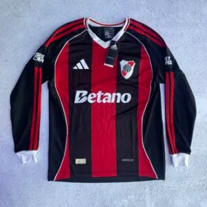 CAMISETA ALTERNATIVA RIVER PLATE 2025/26 MANGA LARGA ADIDAS