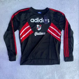 BUZO RETRO RIVER PLATE (NEGRO y ROJO)