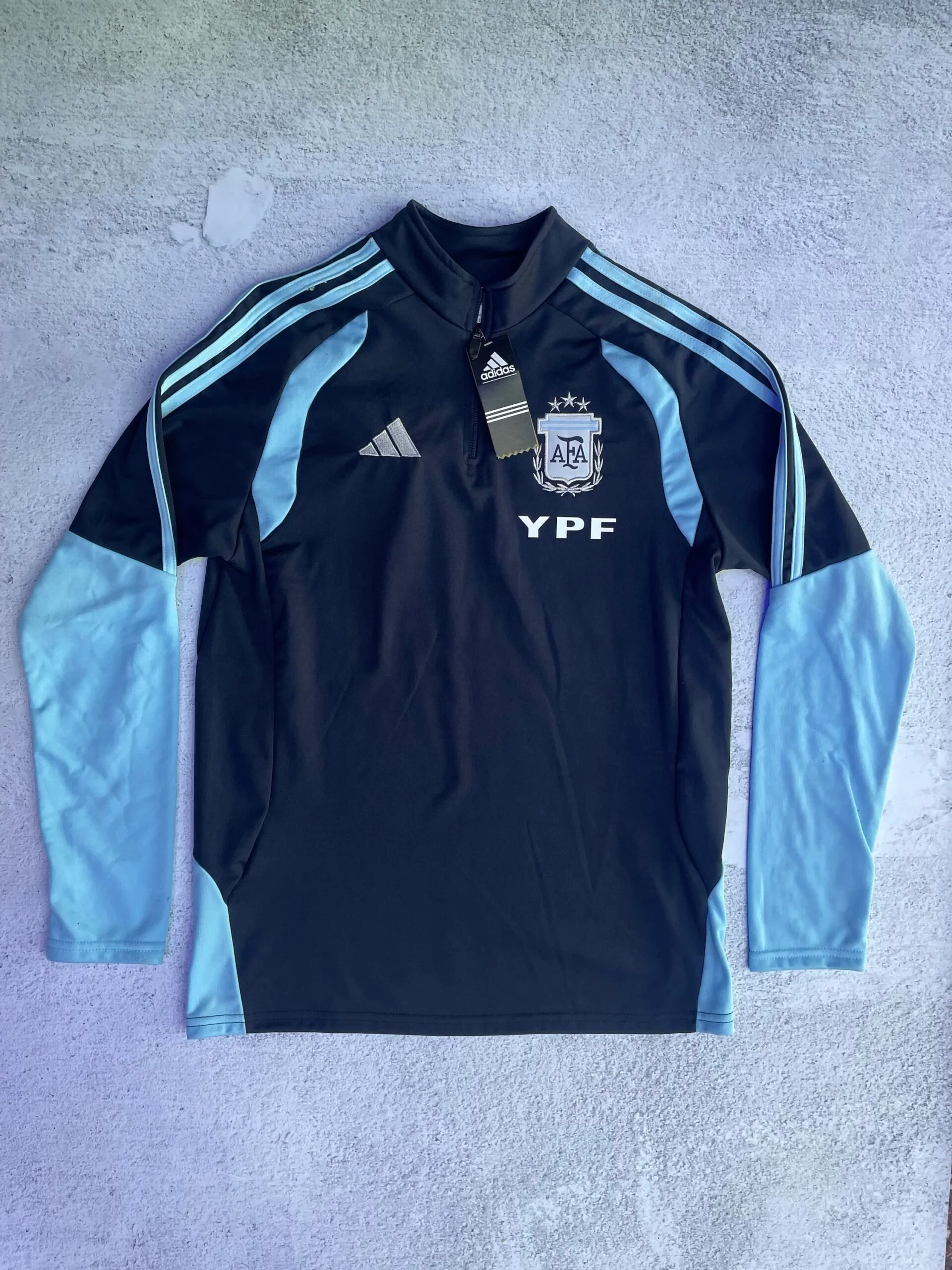 BUZO  ENTRENAMIENTO SELECCIÓN ARGENTINA MUNDIAL 2026 (AZUL)