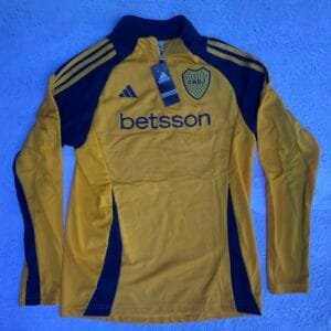 BUZO ENTRENAMIENTO BOCA JUNIORS 2026 (AMARILLO y AZUL)