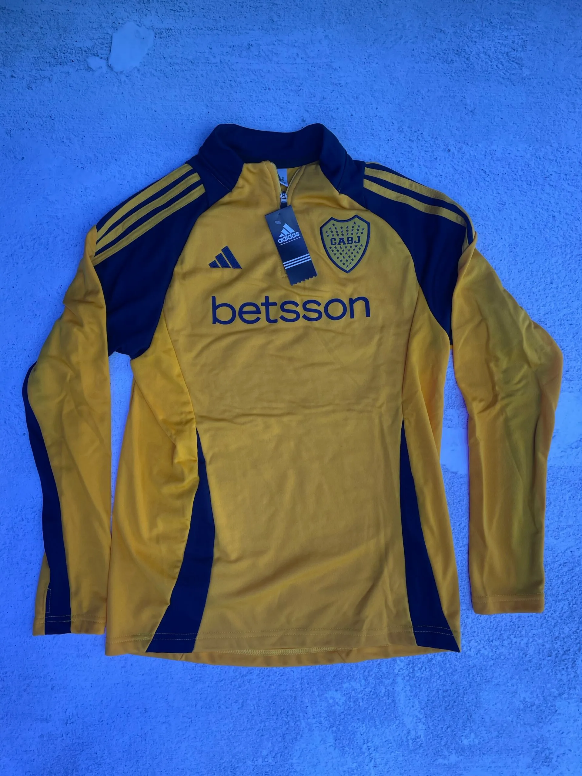BUZO ENTRENAMIENTO BOCA JUNIORS 2026 (AMARILLO y AZUL)